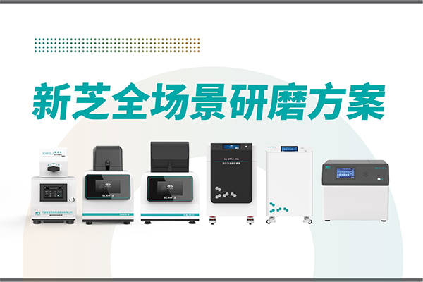 研磨效率低？樣本活性難保？新芝生物全場景研磨方案，科研無憂！